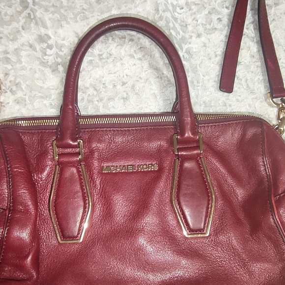 Michael Kors Leather Satchel - Picture 5 of 16